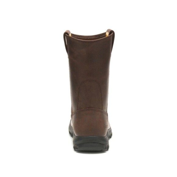 Caterpillar Cat Mens Drawbar Steel Toe Work Boots Brown Size 9.5